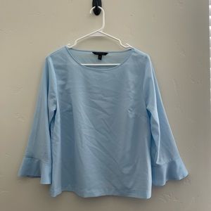 Woman’s Banana Republic Baby Blue Blouse size:medium
